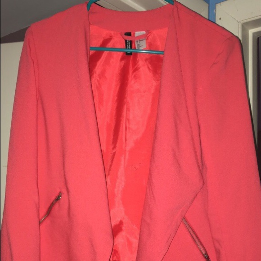 Pink/Salmon Blazer
